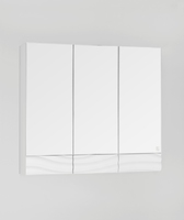 Зеркальный шкаф Style Line Вероника Plus 80 белый