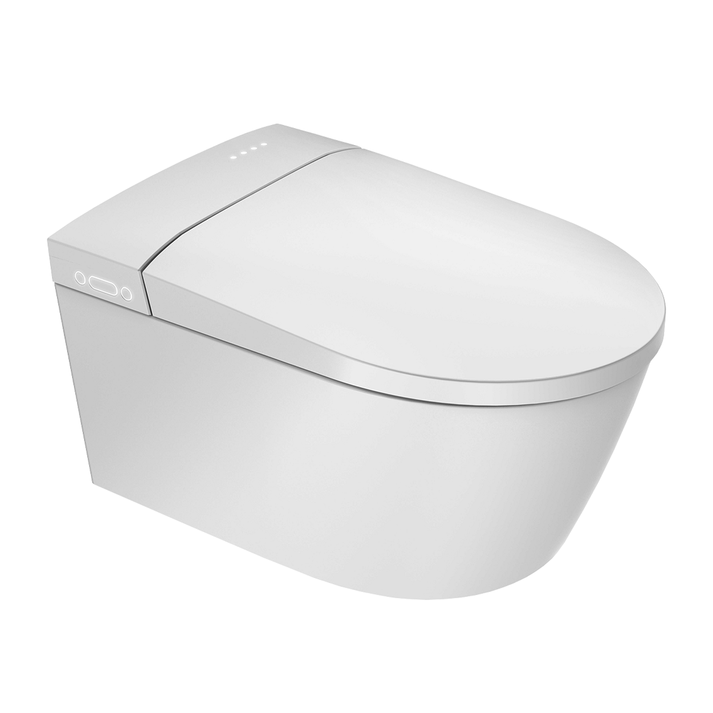 Подвесной электронный смарт унитаз с инсталляцией Swedbe Smart 0556 белый с кнопкой хром 207765₽