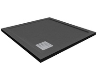 Душевой поддон Taliente 100x100 PTA-ST-100Bstone черный, без сифона