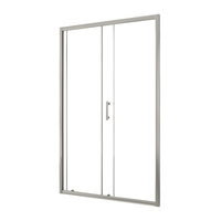 Душевые двери Taliente 100x195 TA-100-1CP стекло прозрачное, профиль глянцевый хром
