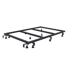 Фото Душевой поддон из литьевого мрамора Taliente 120x80 PTA-ST-120Bstone черный, на каркасе с декоративной панелью (уценка: с экспозиции)