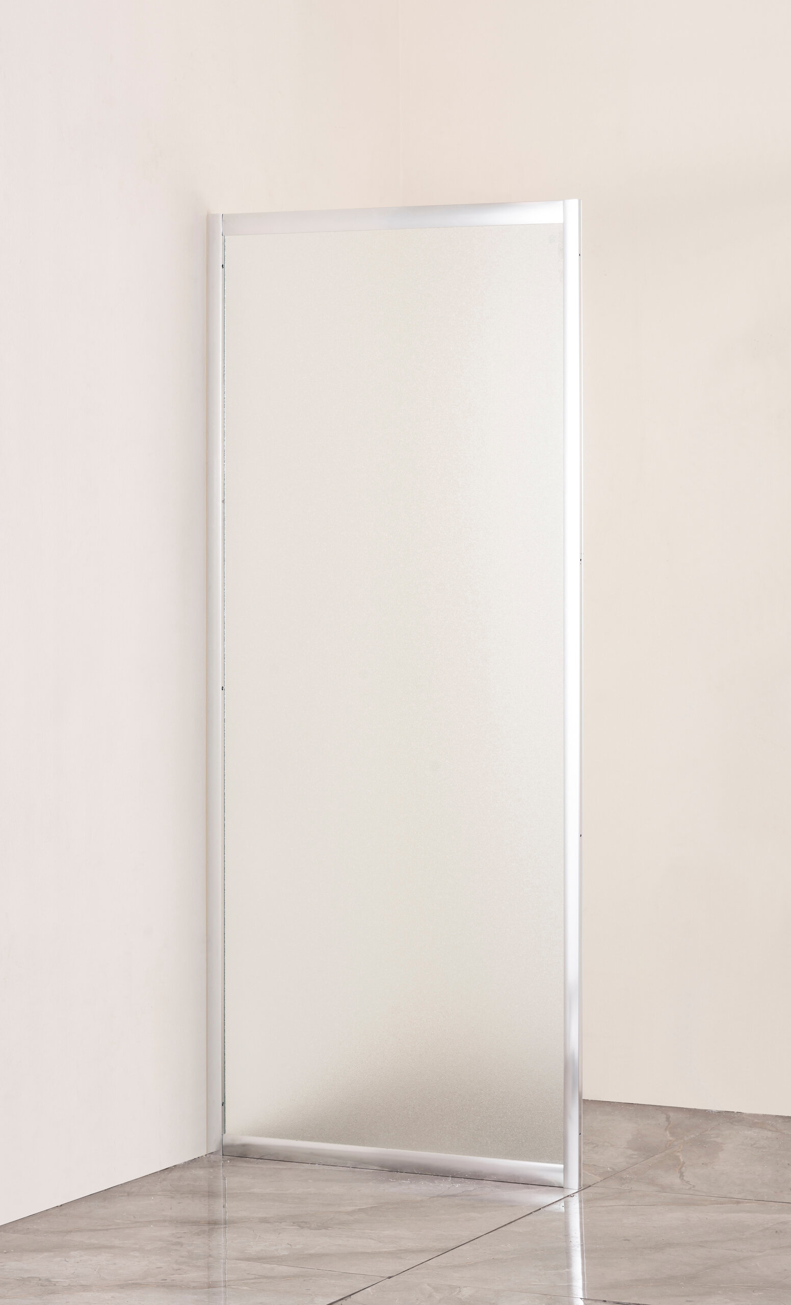 Боковая стенка Taliente 80x185 см TA-08MP стекло рифленое профиль хром 9000₽