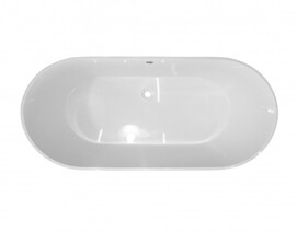 Ванна отдельностоящая Taliente Nemi 150x75 NE15075 глянцевая, литьевой мрамор