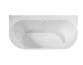 Ванна из литьевого мрамора Taliente Nemi 170x86 NE17085Matt a parete матовая