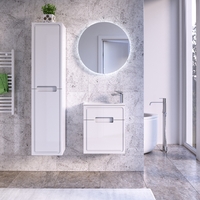 Мебель для ванной Taliente Olejio 50 см подвесная, подвесная, белая