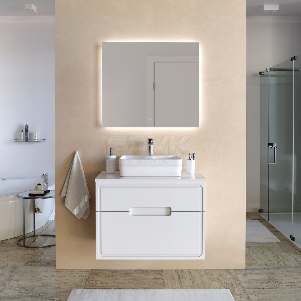 Фото Мебель для ванной Taliente Olejio 60 см белая