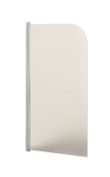 Шторка для ванны Taliente TA-0814MP 80 см, рифленое стекло, хром профиль