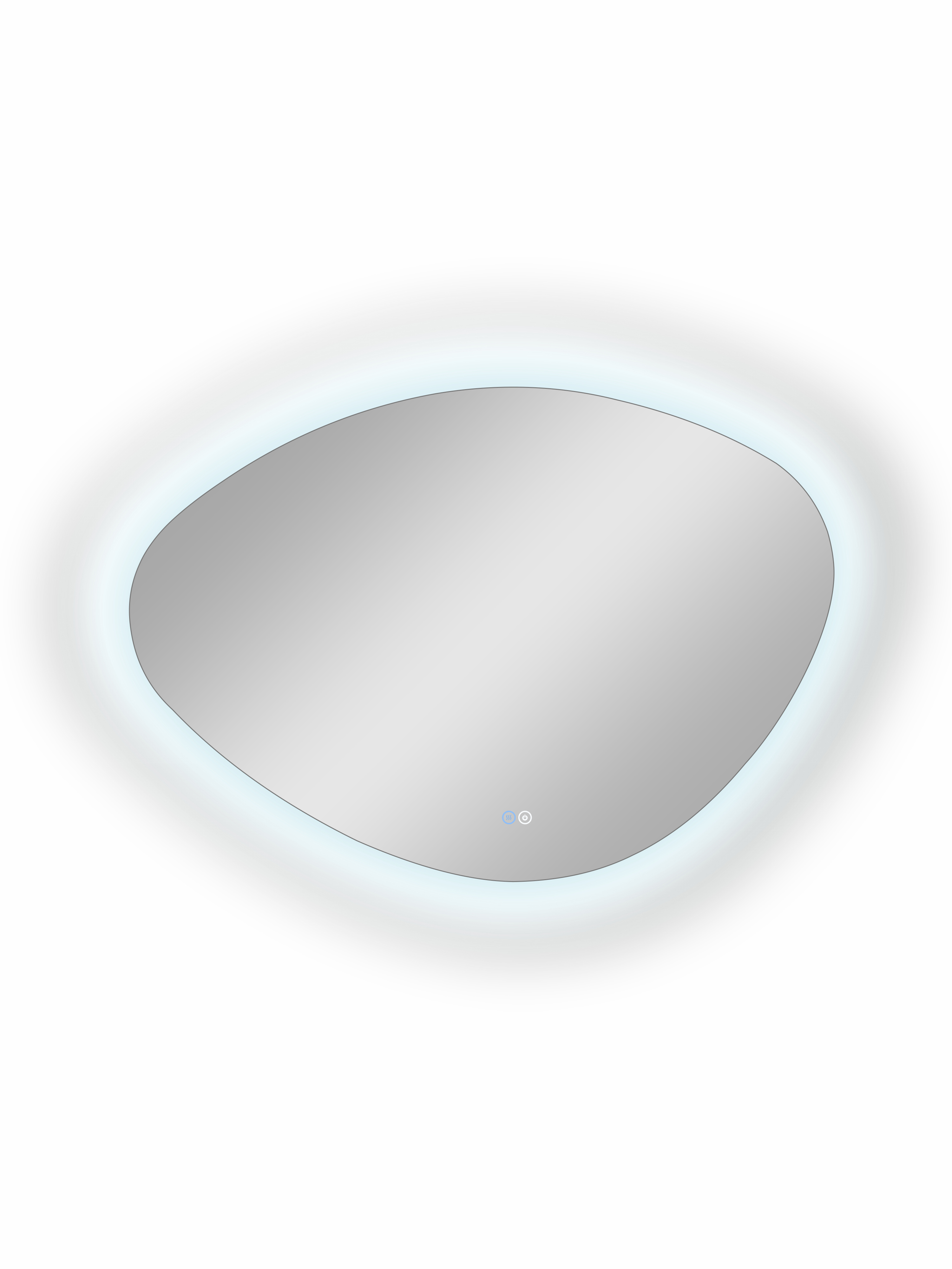 Зеркало с подсветкой Taliente Zled 100x70 TA-Zled-A10070a с антизапотеванием - фото 3