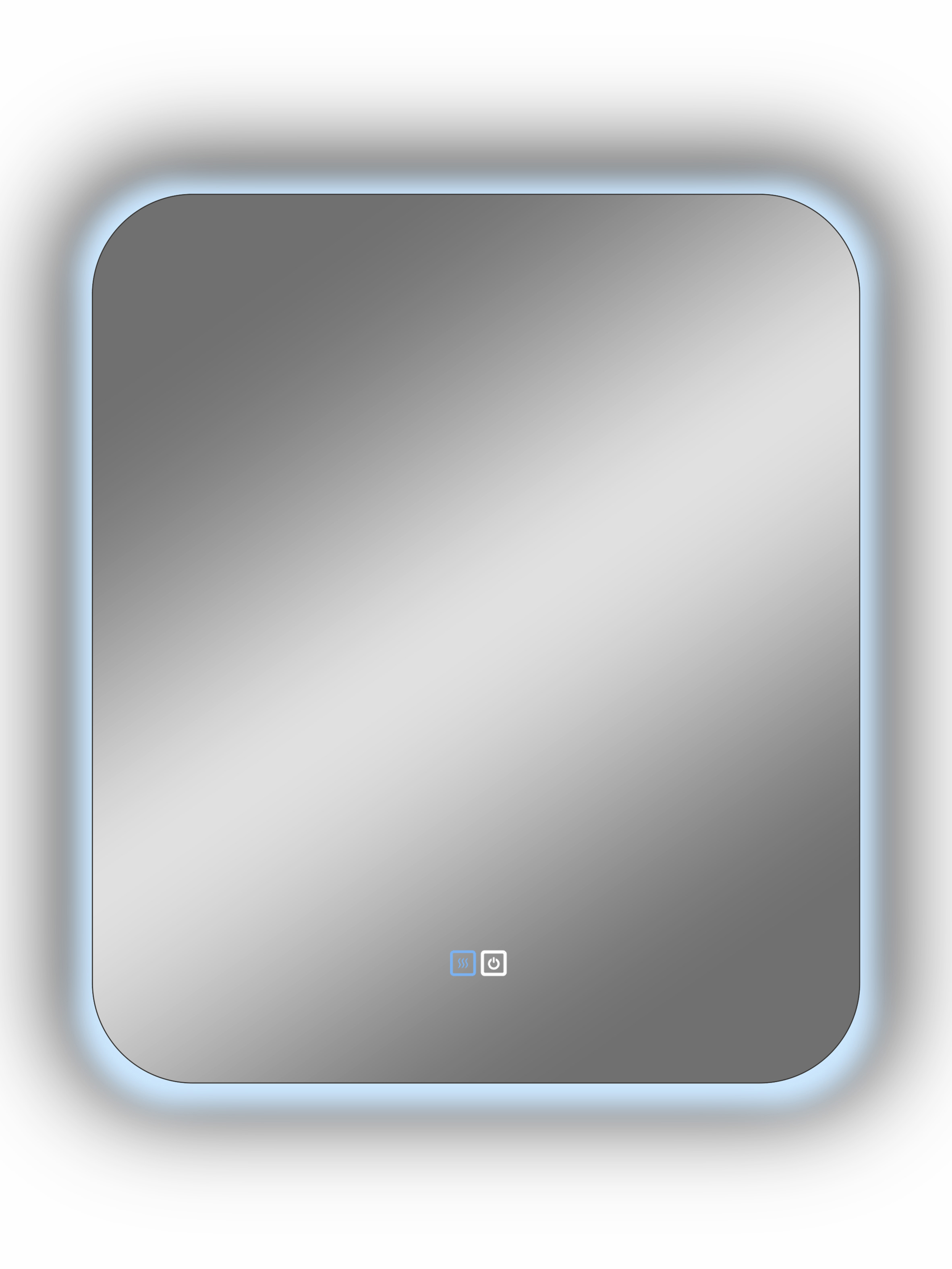 Зеркало с подсветкой Taliente Zled 60x70  TA-Zled-B6070a с антизапотеванием - фото 4