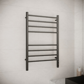 Фото Полотенцесушитель электрический Terminus Аврора 50x80 4670078546845 графит, 3-режима температуры