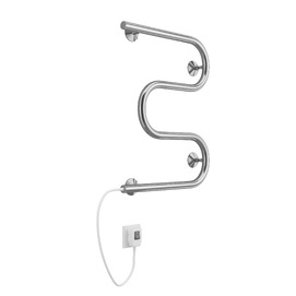 Фото Полотенцесушитель электрический Terminus Электро 25 М-обр 400х500 хром