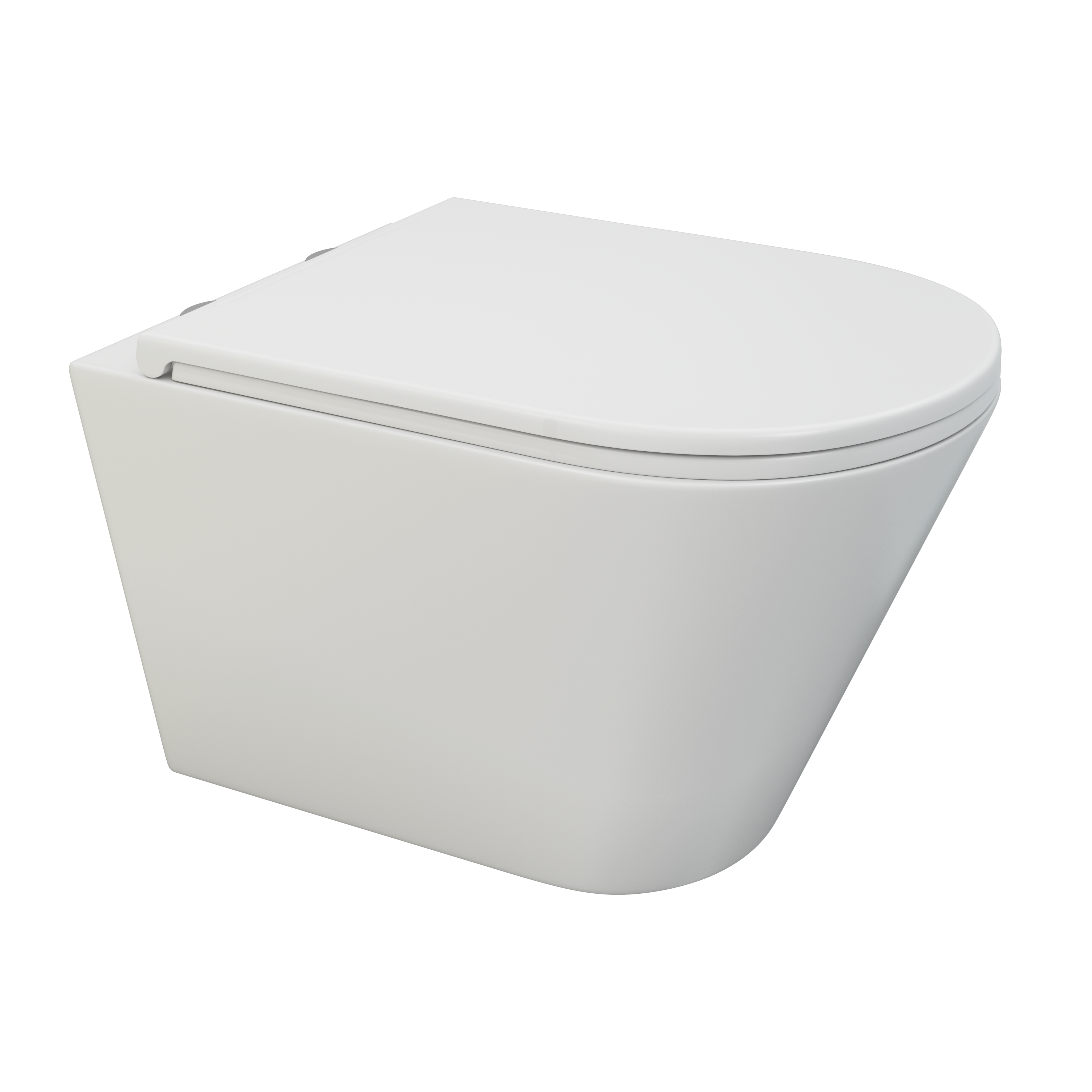 Унитаз подвесной Terminus Классик 02W54x36W безободковый с сиденьем микролифт белый 17490₽