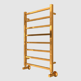 Фото Полотенцесушитель водяной Terminus Ватикан 50x80 4670078546845 золото