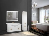 Мебель для ванной Tessoro Foster 105 белый, подвесной