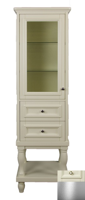 Пенал Tessoro Eden 48 L Ивори с серебром