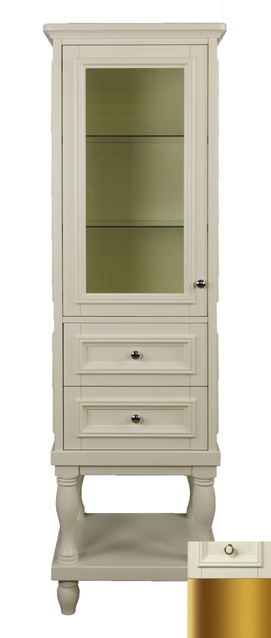 Пенал Tessoro Eden 48 L Ивори с золотом
