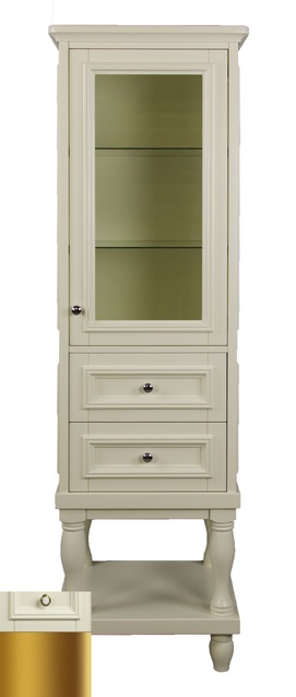 Пенал Tessoro Eden 48 R Ивори с золотом