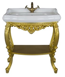 Консоль под раковину Tessoro Isabella 100 золото