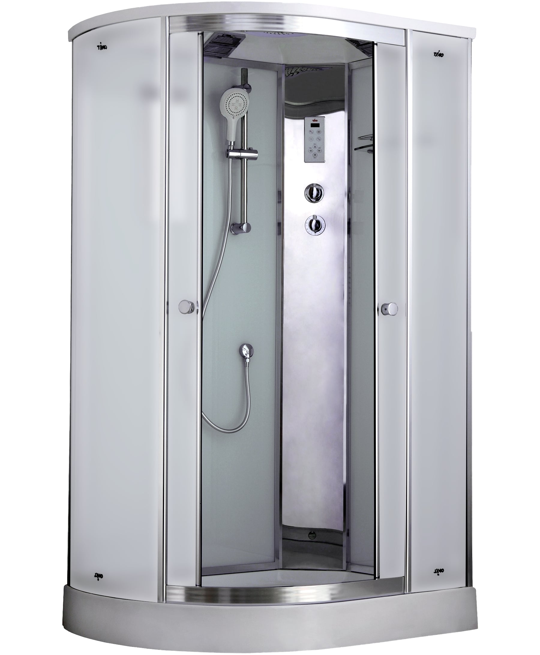 Душевая кабина Timo Comfort T-8802RF Fabric Glass 120x85 стекло матовое 121380₽