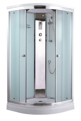 Душевая кабина Timo Comfort T-8809F Fabric Glass 90x90 стекло матовое, профиль хром