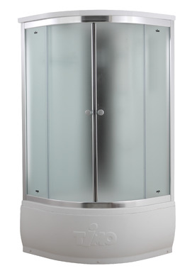 Душевая кабина Timo Comfort T-8890F Fabric Glass 90x90 стекло матовое, профиль хром