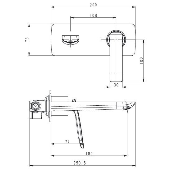 Смеситель для раковины Timo Helmi 4071/ 00-16SM хром-белый - фото 2