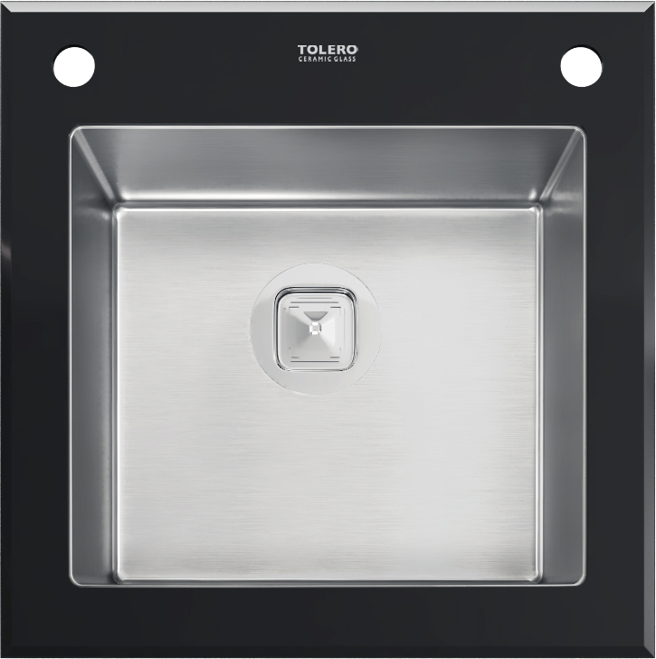 Кухонная мойка Tolero TG-500, цвет черный