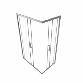 Фото Душевой уголок Triton Pro Фикс 120x80 Щ0000067441 прозрачный, профиль хром