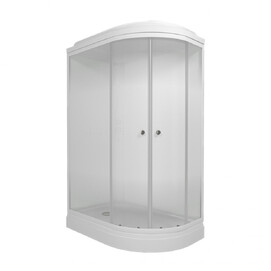 Душевая кабина Triton Коралл-Лайт 120х80 А Щ0000068945 левая, стекло Лайт, профиль белый