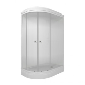 Душевая кабина Triton Коралл-Лайт 120х80 А Щ0000068946 правая, стекло Лайт, профиль белый