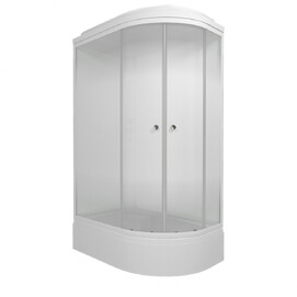 Душевая кабина Triton Коралл-Лайт 120х80 В Щ0000068947 левая, стекло Лайт, профиль белый