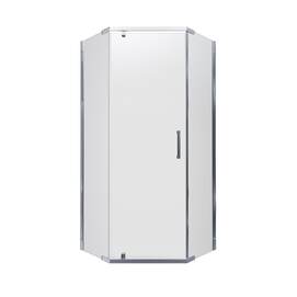 Душевой уголок Triton Дека-Хром 100х100 Щ0000056789 стекло прозрачное, профиль хром, без поддона