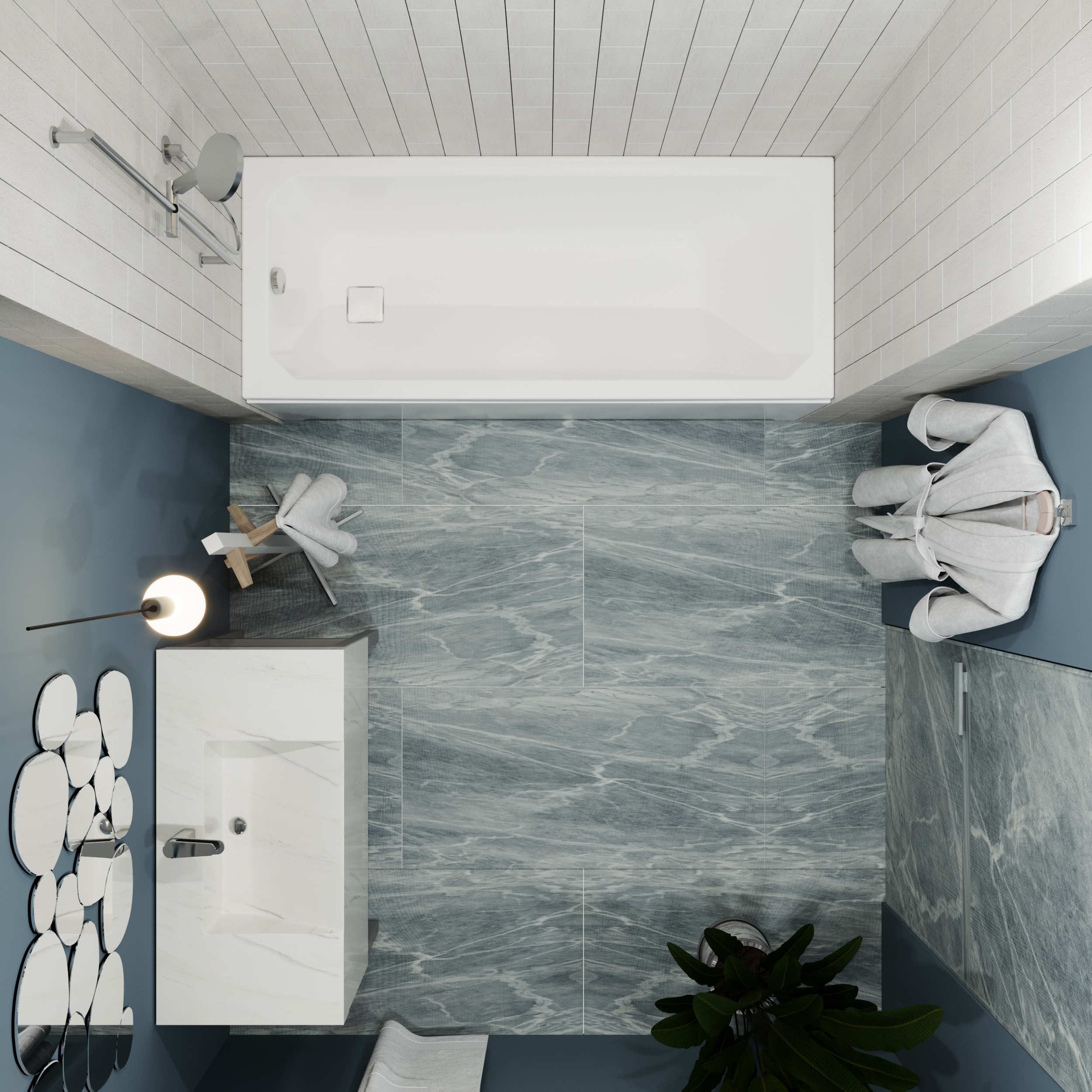 Акриловая ванна Тритон Прага 150x70, размер 150x70, цвет белый Щ0000049117 - фото 5