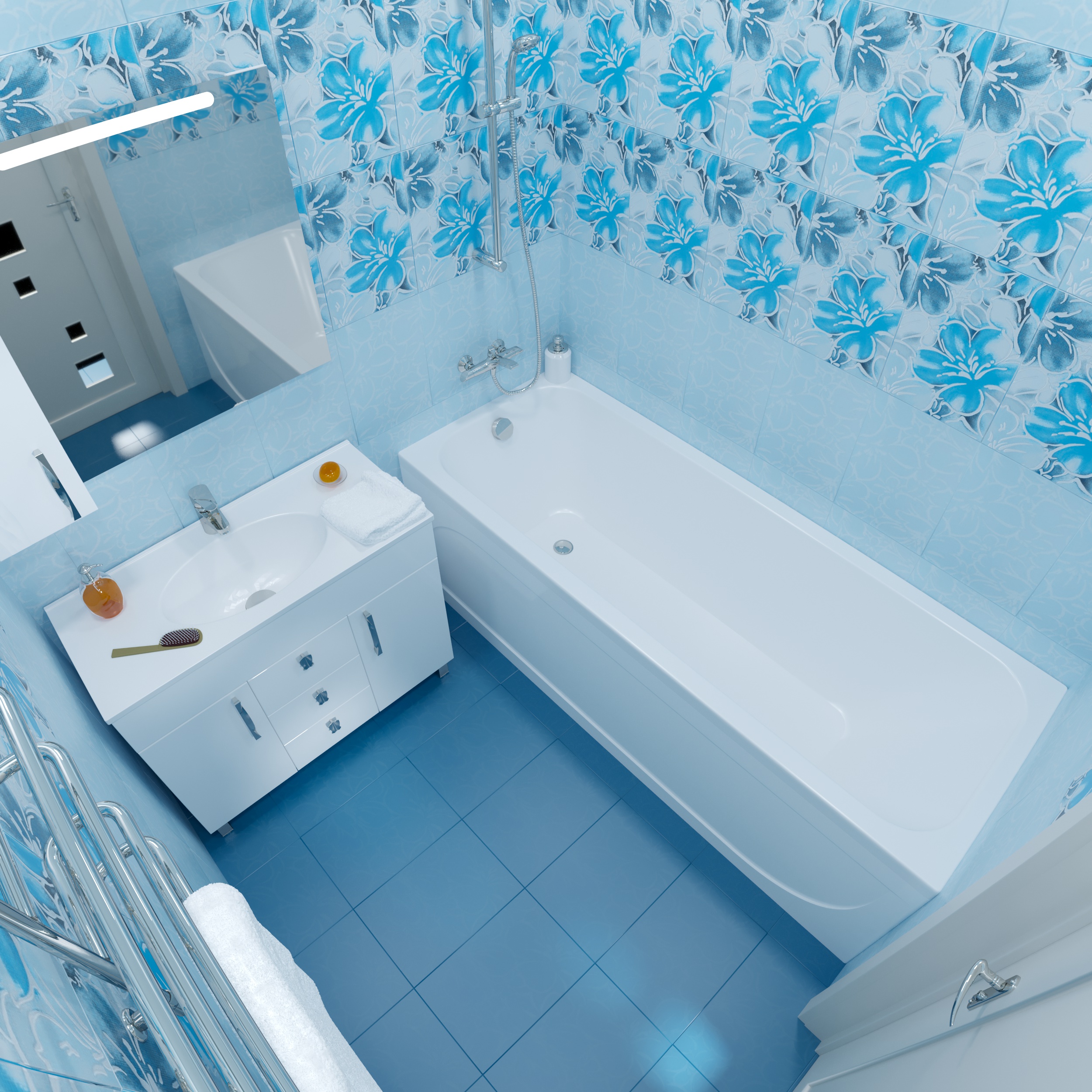 Акриловая ванна Тритон Ультра 170x70, размер 170x70, цвет белый Щ0000013002 - фото 3