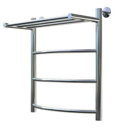 Полотенцесушитель водяной с полкой Тругор Приоритет 60x50 Приоритет1НК6050безуглП хром