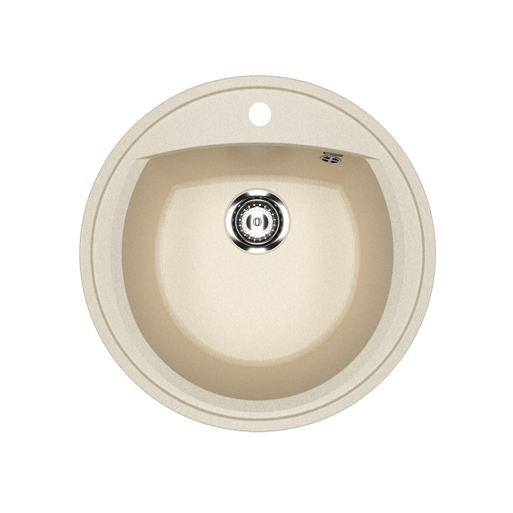 Кухонная мойка Ulgran 52 см U-603-328 бежевая 6454₽