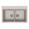 Фото Кухонная мойка Ulgran Quartz 78x51 см Ruma 780-10 кварцевый композит, песок 0