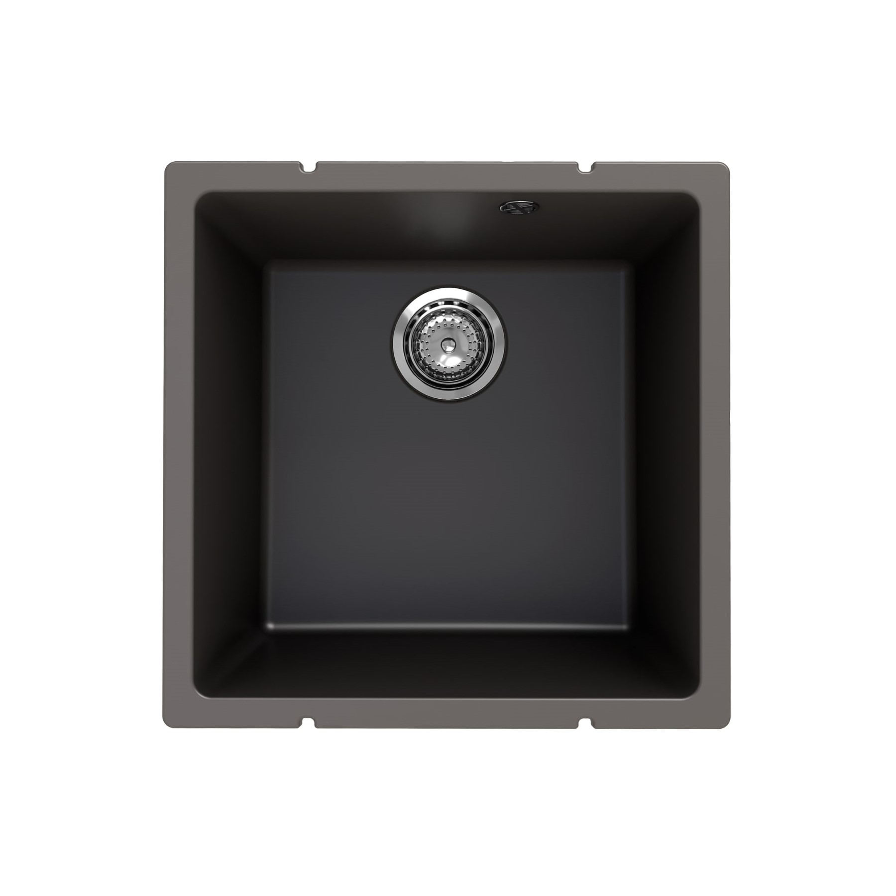 Кухонная мойка Ulgran Underground 45 см Under 400-09 асфальт 10752₽