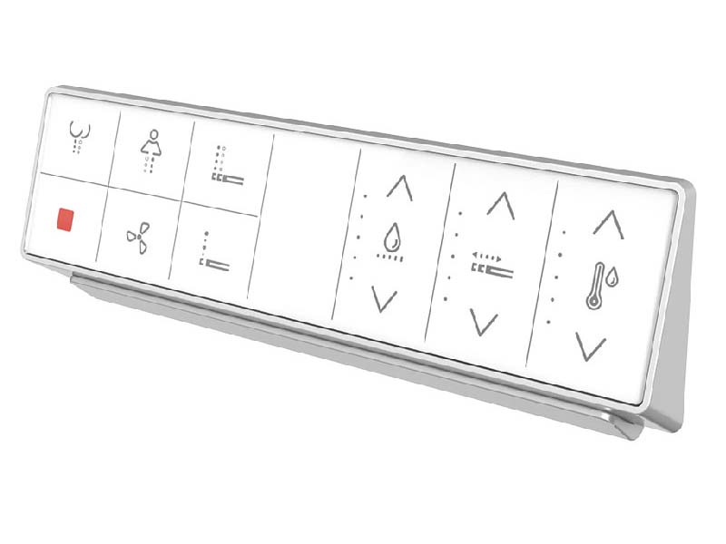 Электронный унитаз Uni-Flow Mi Smart CH10166ZR с крышкой биде и пультом дистанционного управления
