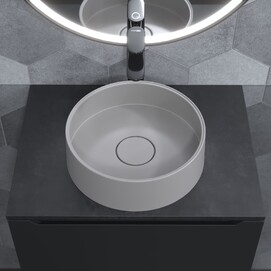 Раковина накладная Uperwood Tanos Quartz 35 см RTanosQuartz35J жасмин