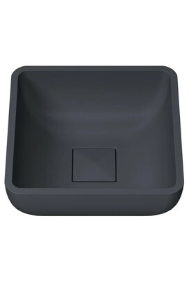 Раковина накладная Uperwood Florida 30 см 2091020329 графит