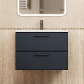 Тумба под раковину Uperwood Upd Foster New 70 см TFosterNEW70b подвесная, черная