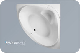 Акриловая ванна Vagnerplast Athena 150x150 см VPBA150ATH3E-04 угловая, белая