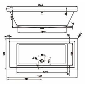    Vagnerplast Cavallo 190x90