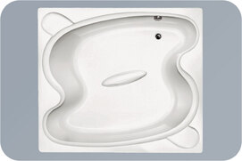 Акриловая ванна Vagnerplast Helios 194x170 см VPBA197HEL2X-04 встраиваемая, белая