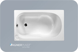 Акриловая ванна Vagnerplast Nike 120x70