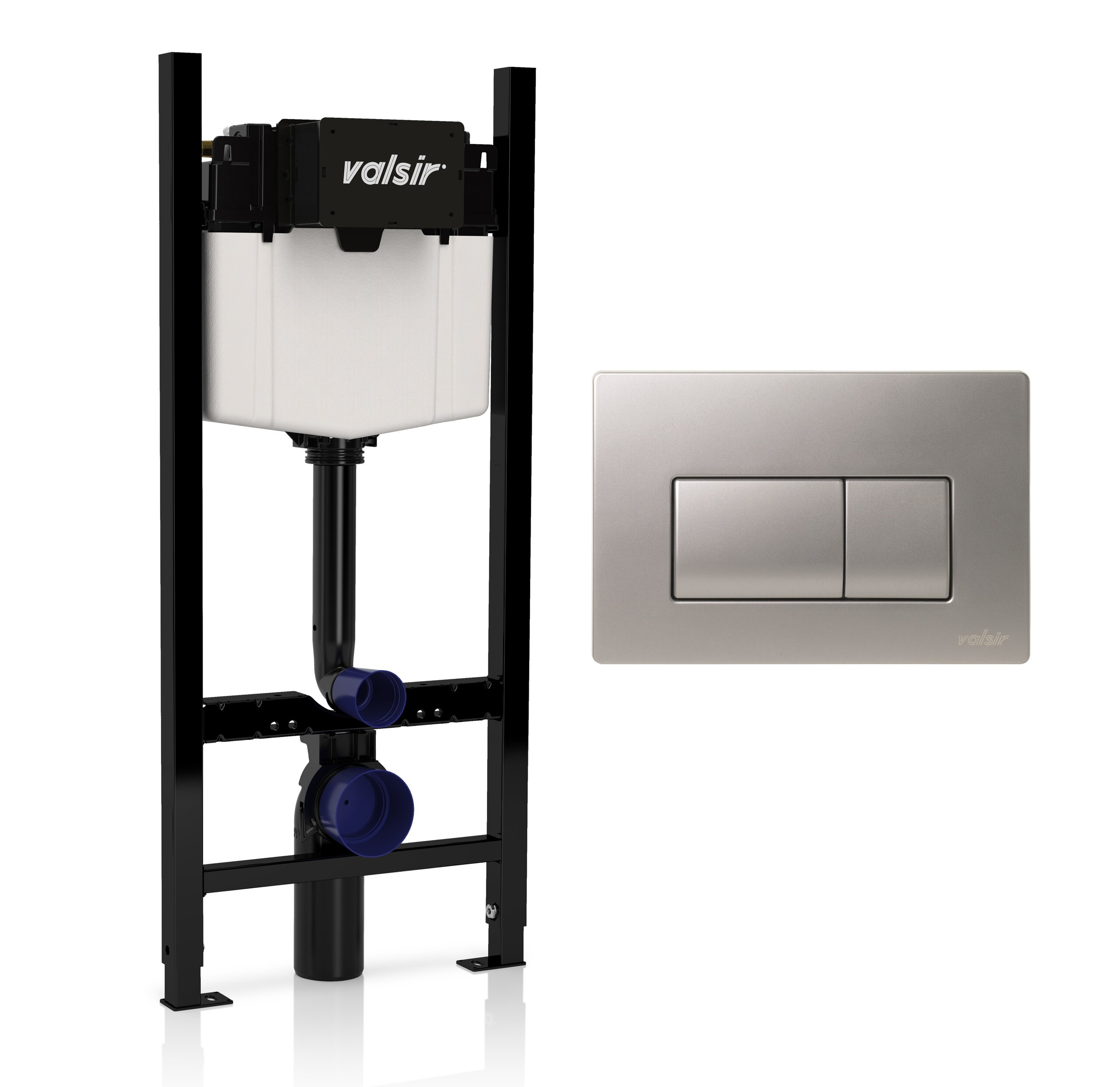 Кнопка для инсталляции Valsir P1 VS0871337 хром матовый 8536₽