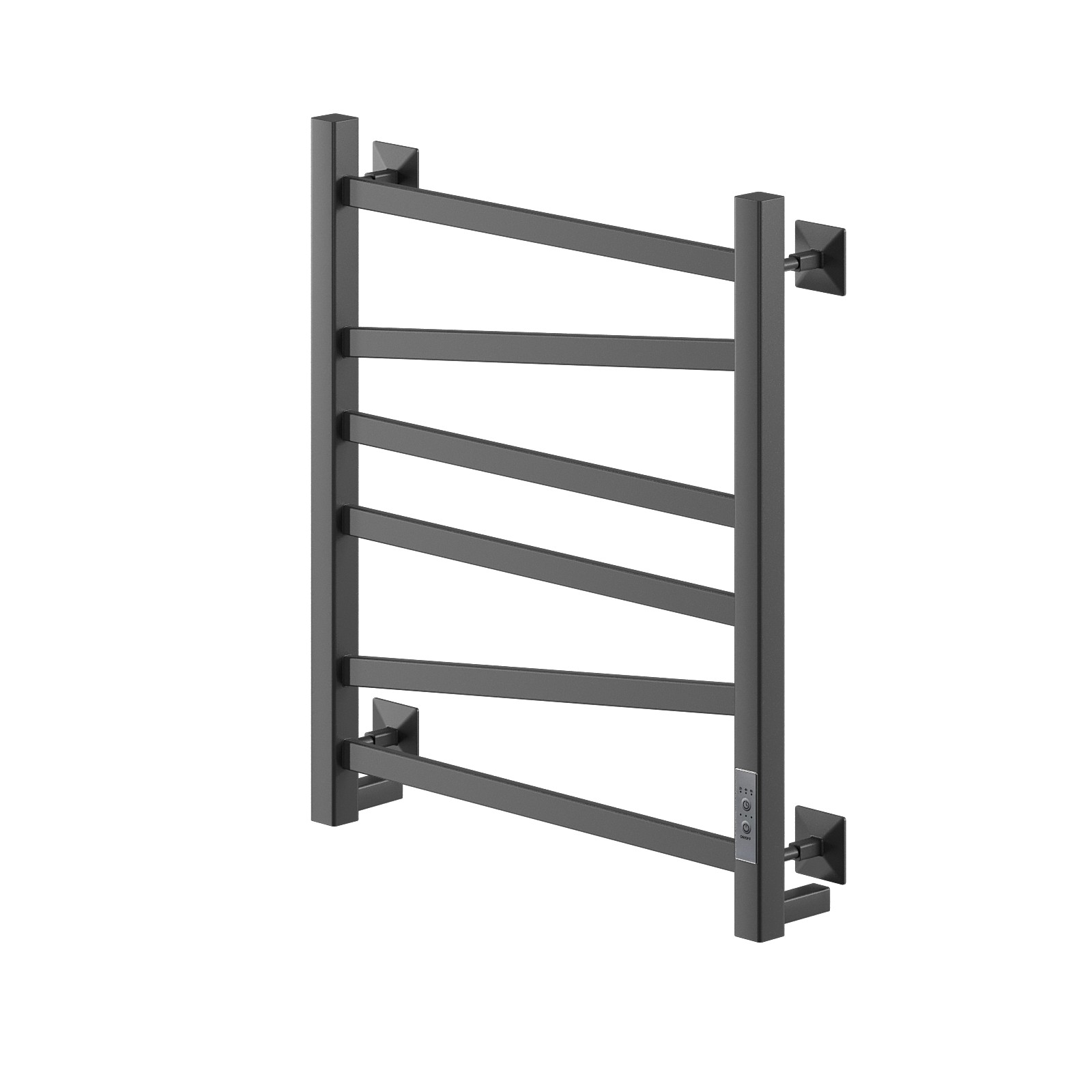 Полотенцесушитель электрический Veconi 56x60 B6050B-C черный 13950₽