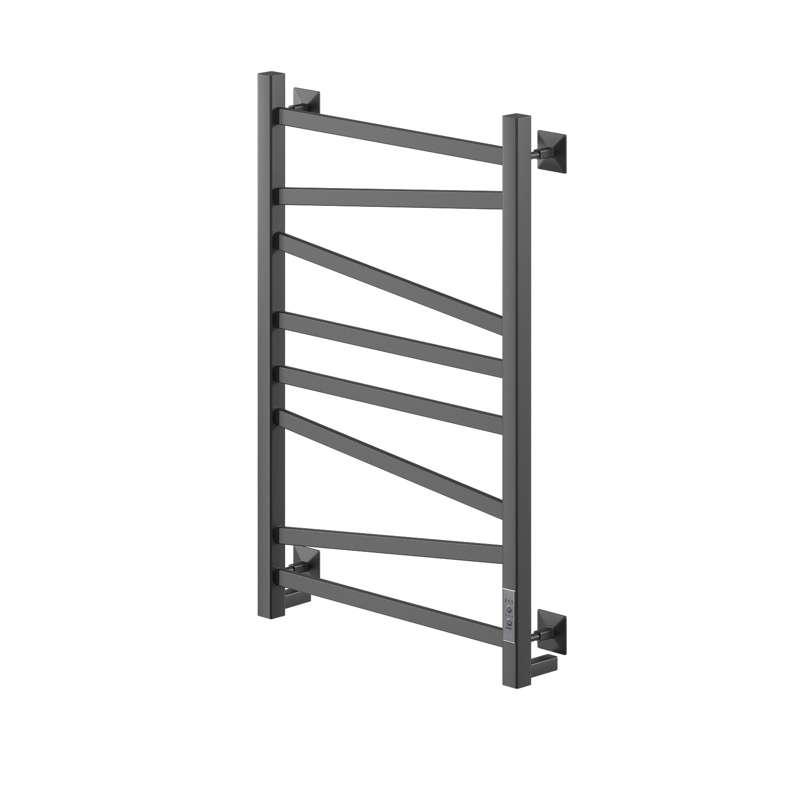 Полотенцесушитель электрический Veconi 56x80 B8050B-C черный 15801₽