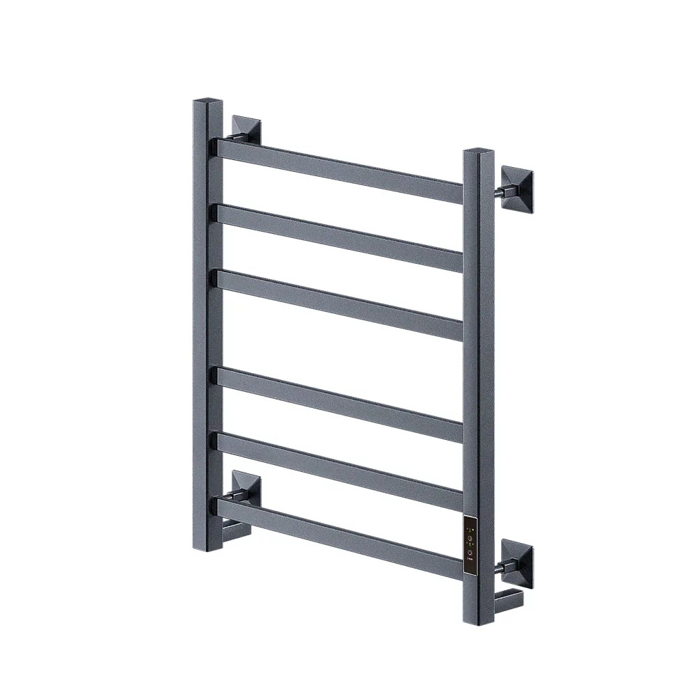 Полотенцесушитель электрический Veconi Barro-A 50х60 B6050GR-A графит брашинг